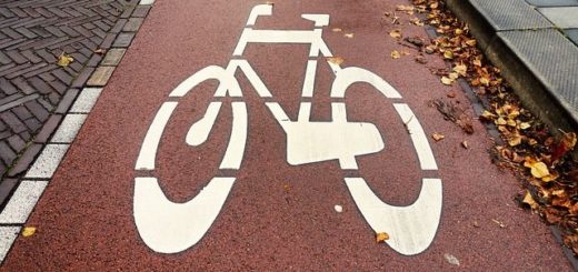 fahrradweg - hier müssen e-scooter fahren